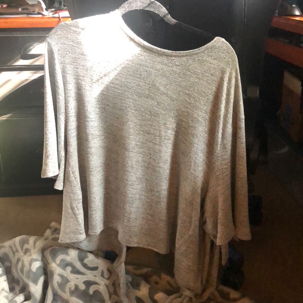 GAP wrap luxe spun t-shirt